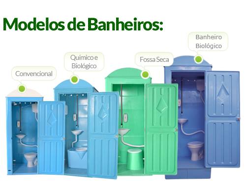 Modelos de Banheiros Químicos